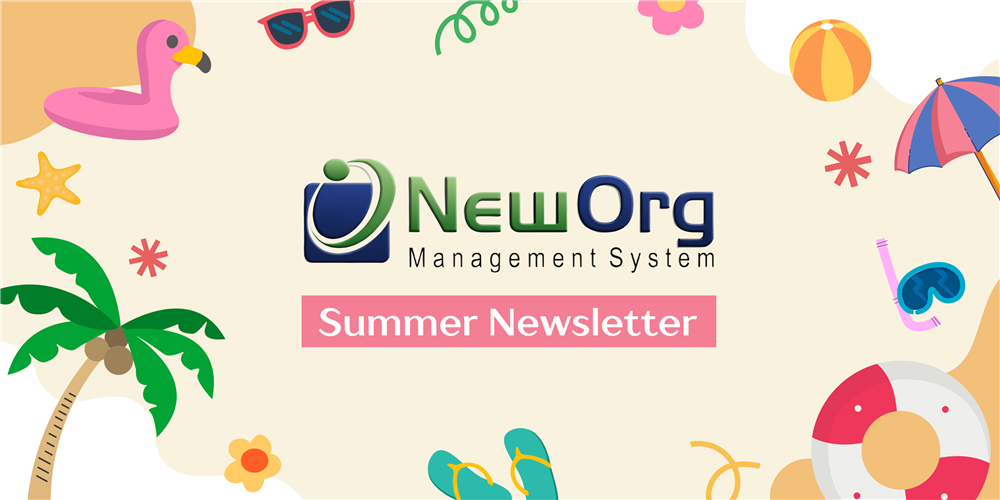 NewOrg Summer Newsletter Banner