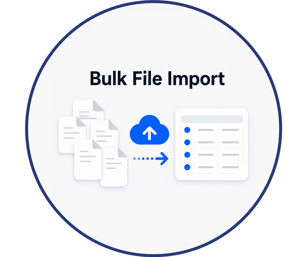 Bulk File Upload feature preview